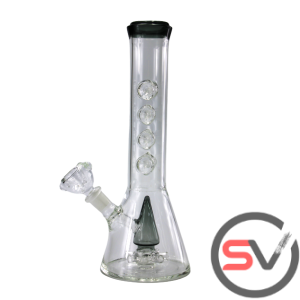 COLOR CONE WATER PIPE GREY 10inch